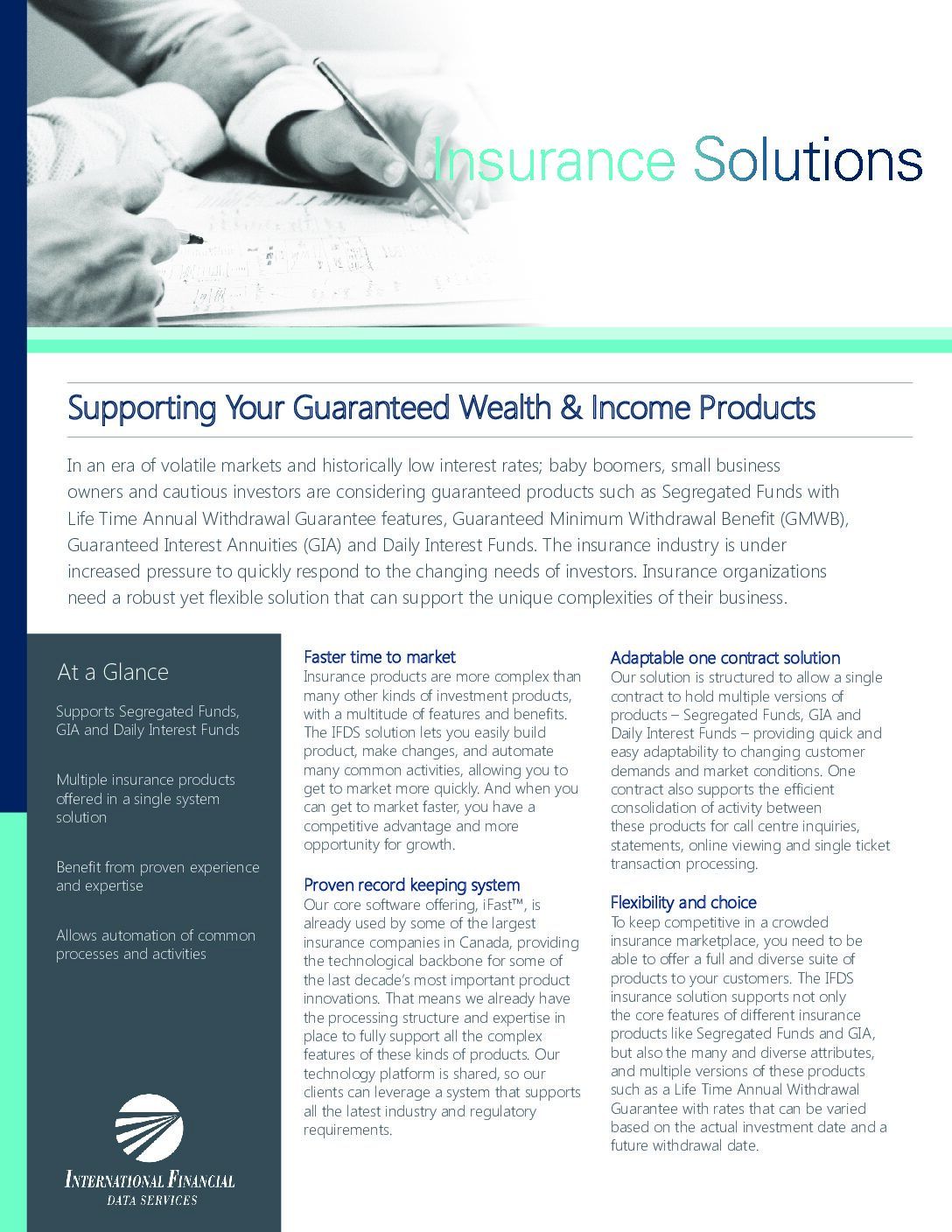 Download Insurance Solutions Brochure